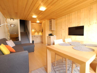 Appartement classé 4*, 50m2, plein Sud à 200m des pistes, vue exceptionnelle, tout inclus